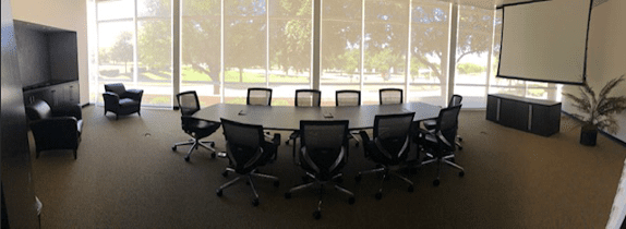 Tellabs conference room in Carrollton Texas