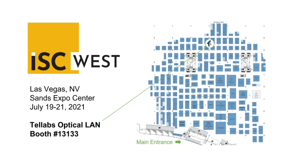 Join Tellabs at ISC WEST 2021