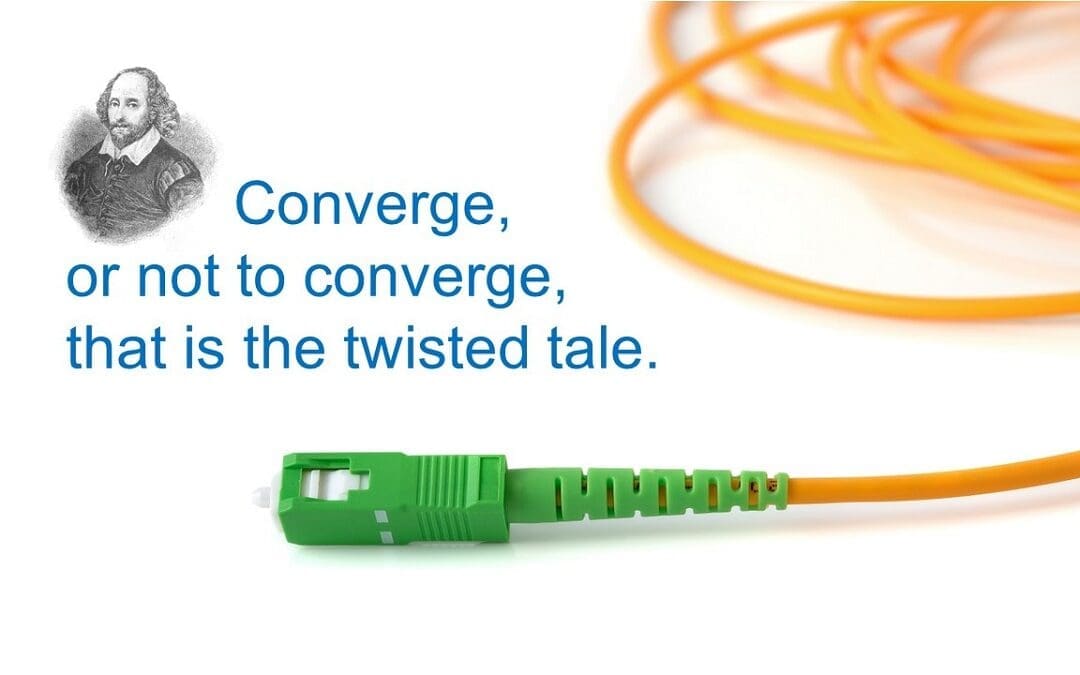 Converge or not? Optical LAN puts a twist in the fiber tale.