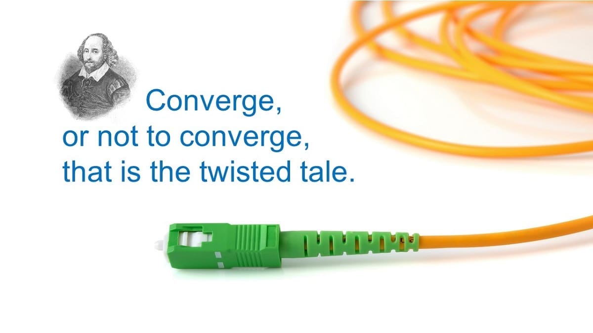 Converge or not? Optical LAN puts a twist in the fiber tale.