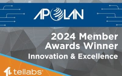 Tellabs Receives Dual Honors at APOLAN 2024 Member Awards